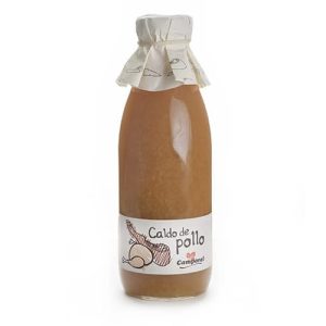 Caldo de pollo Botella 1000 ml.