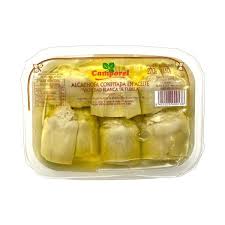 Alcachofa extra confitada mitades 270 ml.